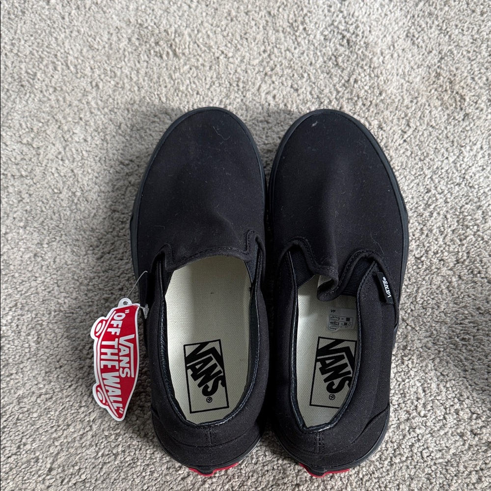 Vans Classic Black Slip-On Shoes